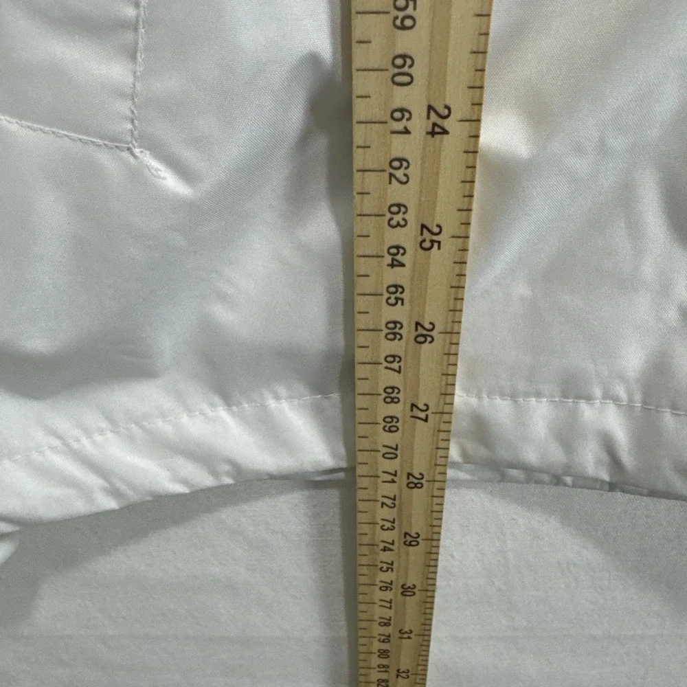 VTG‎ Dimco Mackinac Island Michigan Hoodie Windbreaker Full Zip Mens M White